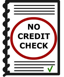 no credit check